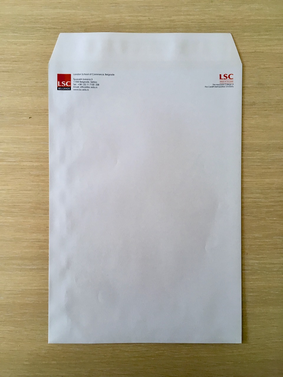 A4 koverta sa štampom u dve boje - Beoprint štamparija Beograd